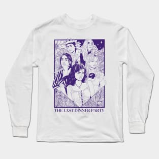 The Last Dinner Party Purple Tarot Long Sleeve T-Shirt